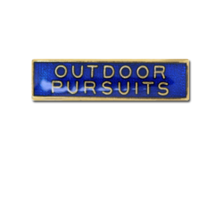 Outdoor Pursuits Small Bar Badge 17