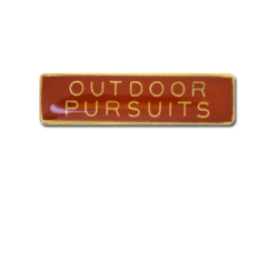 Outdoor Pursuits Small Bar Badge 27