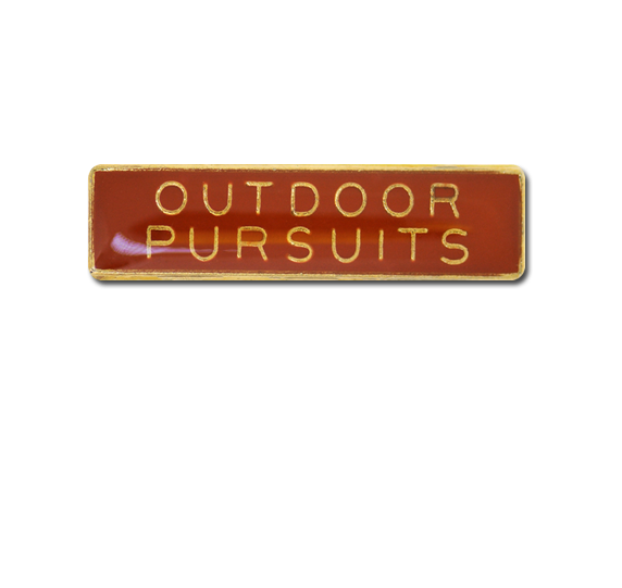 Outdoor Pursuits Small Bar Badge 13