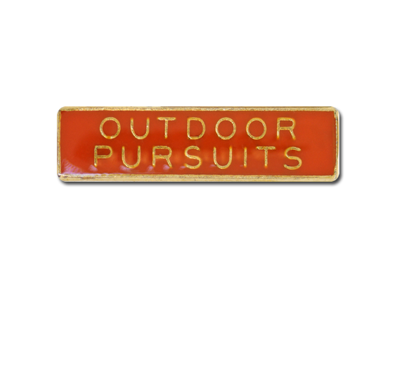 Outdoor Pursuits Small Bar Badge 8