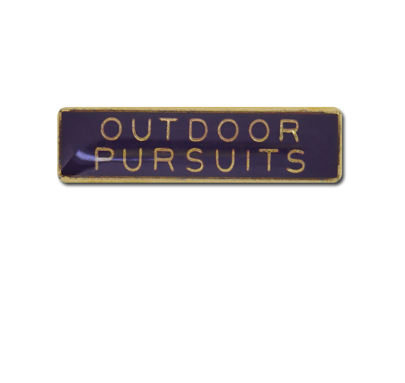 Outdoor Pursuits Small Bar Badge 5