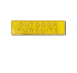 Outdoor Pursuits Small Bar Badge 16