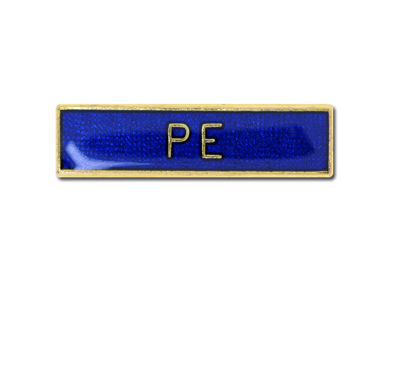 PE Small Bar Badge 3
