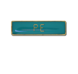 PE Small Bar Badge 28