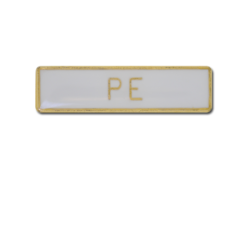 PE Small Bar Badge 20