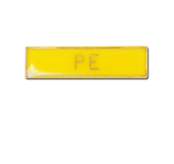 PE Small Bar Badge 16