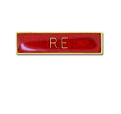 R.E Small Bar Badge 15