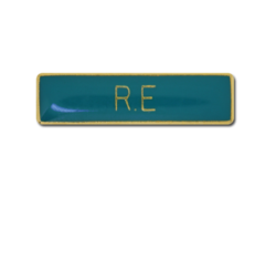 R.E Small Bar Badge 28
