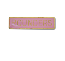 Rounders Small Bar Badge 21