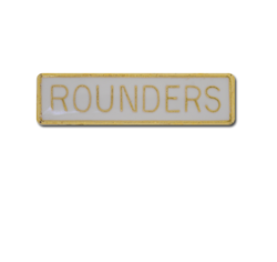 Rounders Small Bar Badge 20