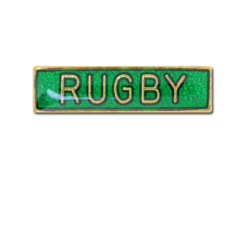 Rugby Small Bar Badge 18