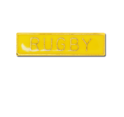 Rugby Small Bar Badge 16