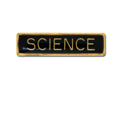 Science Small Bar Badge 24