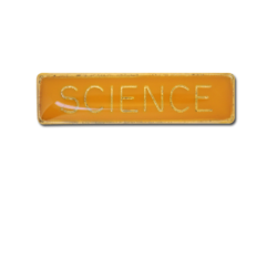 Science Small Bar Badge 25