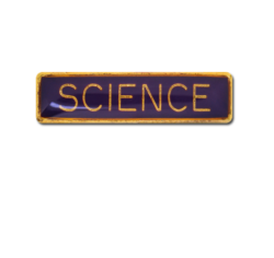 Science Small Bar Badge 19