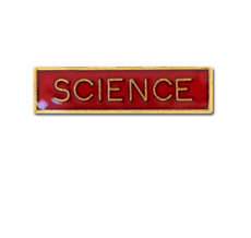 Science Small Bar Badge
