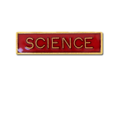 Science Small Bar Badge 15
