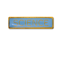 Science Small Bar Badge 23