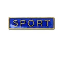 Sport Small Bar Badge 17