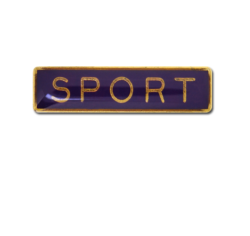 Sport Small Bar Badge 19