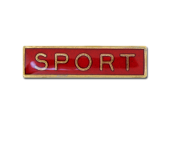 Sport Small Bar Badge 15