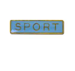 Sport Small Bar Badge 23