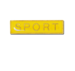 Sport Small Bar Badge 16