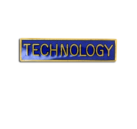 Technology Small Bar Badge 3