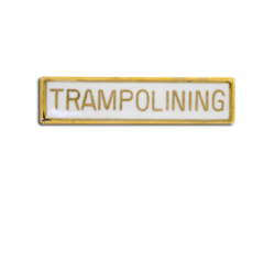 Trampolining Small Bar Badge 20