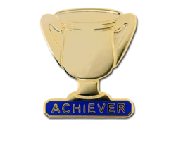 Achiever Trophies - Gold Trophy Badge 17