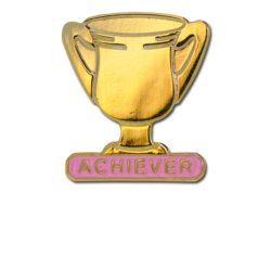 Achiever Trophies - Gold Trophy Badge 21