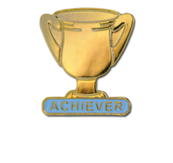 Achiever Trophies - Gold Trophy Badge 23