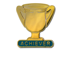 Achiever Trophies - Gold Trophy Badge 28