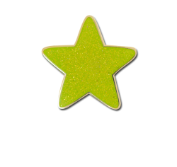 Glitter Star Star Badge 18