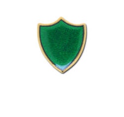 Small Enamelled Shield Badge 18