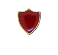 Small Enamelled Shield Badge