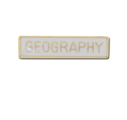 Geography Small Bar Badge 20