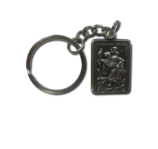 St Christopher Rectangle Keyring