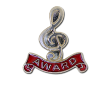 Award - Silver Clef Badge