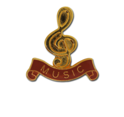 Music - Gold Clef Badge 27
