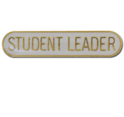 Student Leader Rounded Edge Bar Badge 20
