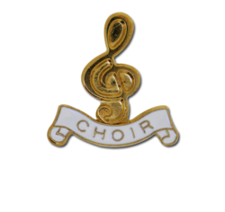 Choir -  Gold Clef Badge 20
