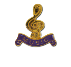 Music - Gold Clef Badge 19