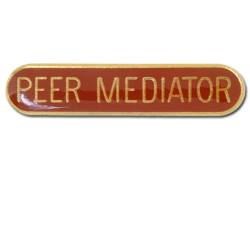 Peer Mediator Rounded Edge Bar Badge 27