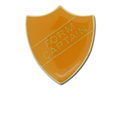 Form Captain Enamelled Shield Badge 25