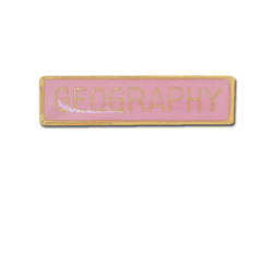 Geography Small Bar Badge 21