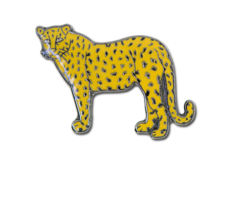 Leopard Fun Badge
