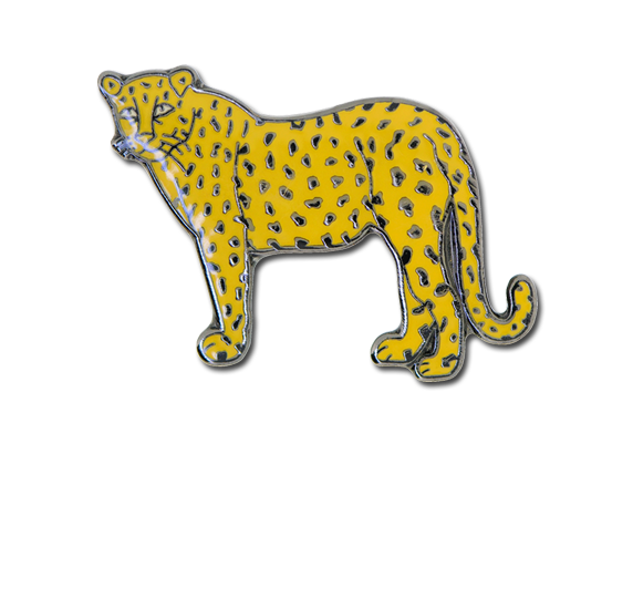 Leopard Fun Badge 1