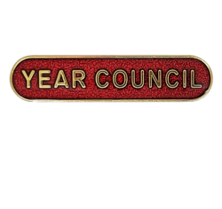 Year Council Rounded Edge Bar Badge 5