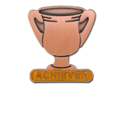 Achiever Trophies - Bronze Trophy Badge 25